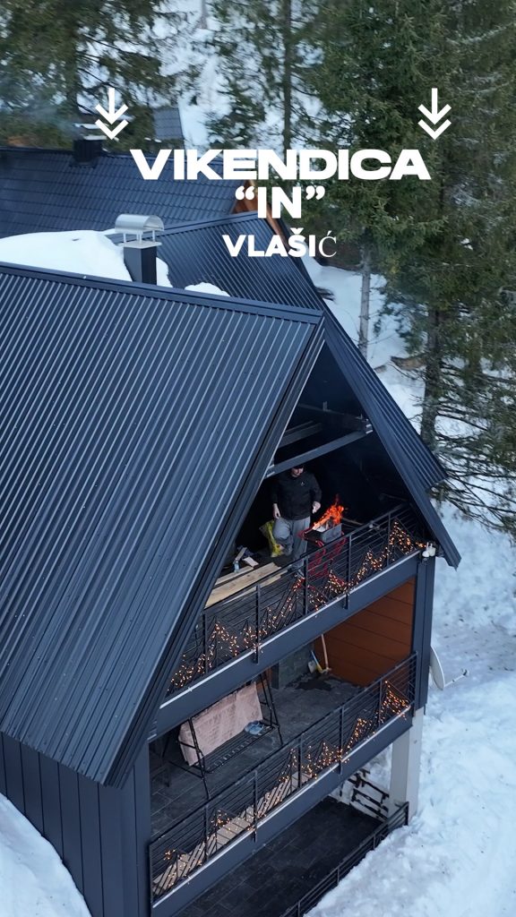 Vikendica IN Vlašić iz zraka